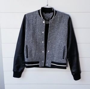 Abercrombie & Fitch varsity style bomber jacket